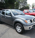 nissan frontier 2005 gray gasoline 6 cylinders 4 wheel drive automatic 13502