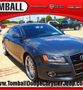 audi a5 2009 blue coupe quattro gasoline 6 cylinders all whee drive automatic 77375