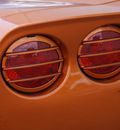 chevrolet corvette 2007 orange coupe gasoline 8 cylinders rear wheel drive automatic 79407