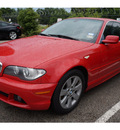 bmw 3 series 2006 red coupe 325ci gasoline 6 cylinders rear wheel drive automatic 78729