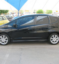honda fit 2009 black hatchback sport gasoline 4 cylinders front wheel drive automatic 79936