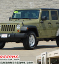 jeep wrangler 2013 green suv gasoline 6 cylinders 4 wheel drive automatic 62034