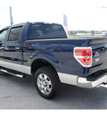 ford f 150 2009 blue xlt gasoline 8 cylinders 2 wheel drive automatic 77539