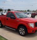ford f 150 2012 red stx flex fuel 8 cylinders 2 wheel drive automatic 76108