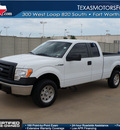 ford f 150 2010 white xl gasoline 8 cylinders 4 wheel drive automatic with overdrive 76108