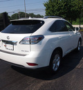 lexus rx 350 2010 white suv navigation gasoline 6 cylinders all whee drive shiftable automatic 07755