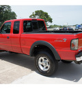 ford ranger 2005 red fx4 off road gasoline 6 cylinders 4 wheel drive automatic 77515