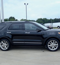 ford explorer 2013 black suv limited flex fuel 6 cylinders 2 wheel drive automatic 62708