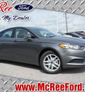 ford fusion 2014 gray sedan se gasoline 4 cylinders front wheel drive automatic 77539
