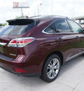 lexus rx 350 2013 dk  red suv gasoline 6 cylinders front wheel drive automatic 77074