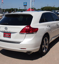 toyota venza 2009 white wagon fwd v6 gasoline 6 cylinders front wheel drive automatic with overdrive 77802