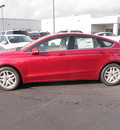 ford fusion 2013 red sedan se gasoline 4 cylinders front wheel drive automatic 32401