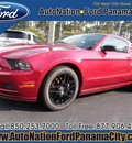ford mustang 2014 red coupe v6 gasoline 6 cylinders rear wheel drive manual 32401