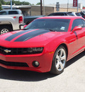 chevrolet camaro 2011 red coupe lt gasoline 6 cylinders rear wheel drive automatic with overdrive 77864
