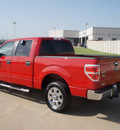 ford f 150 2010 vermillion red clea xlt gasoline 8 cylinders 2 wheel drive automatic 76108