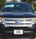 ford explorer 2014 black suv xlt flex fuel 6 cylinders 2 wheel drive automatic 76011