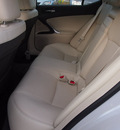 lexus is 250 2010 white sedan gasoline 6 cylinders rear wheel drive automatic 77074