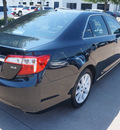 toyota camry 2012 black sedan xle gasoline 6 cylinders front wheel drive automatic 76053