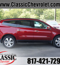 chevrolet traverse 2014 red ltz gasoline 6 cylinders front wheel drive automatic 76051