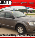 dodge journey 2012 gray american value package gasoline 4 cylinders front wheel drive automatic 77375