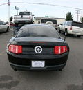ford mustang 2012 black coupe gasoline 6 cylinders rear wheel drive 6 speed manual 79925
