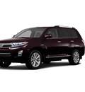 toyota highlander hybrid 2013 dk  red suv hybrid 6 cylinders all whee drive not specified 76210