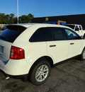 ford edge 2013 white se gasoline 6 cylinders front wheel drive automatic with overdrive 60546