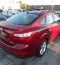 ford focus 2014 red sedan se flex fuel 4 cylinders front wheel drive automatic with overdrive 60546