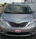 toyota sienna 2012 silver van gasoline 6 cylinders front wheel drive automatic 79925
