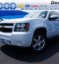 chevrolet tahoe 2014 white suv lt flex fuel 8 cylinders 2 wheel drive 6 speed automatic 76234