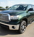 toyota tundra 2013 green grade gasoline 8 cylinders 4 wheel drive 6 speed automatic 76053