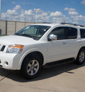 nissan armada 2010 white suv flex fuel 8 cylinders 2 wheel drive automatic 76108