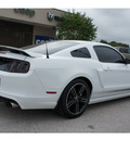 ford mustang 2014 white coupe gt gasoline 8 cylinders rear wheel drive automatic 78611