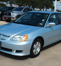 honda civic 2003 light blue sedan hybrid hybrid 4 cylinders dohc front wheel drive automatic 78232