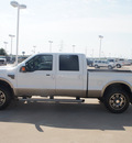 ford f 250 super duty 2010 white king ranch diesel 8 cylinders 4 wheel drive automatic 76108