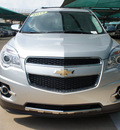 chevrolet equinox 2013 silver ltz gasoline 4 cylinders front wheel drive automatic 76051