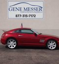 chrysler crossfire 2004 red coupe gasoline 6 cylinders sohc rear wheel drive automatic 79407