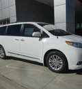 toyota sienna 2014 white van xle 8 passenger 6 cylinders automatic 75569