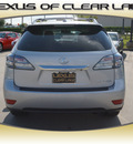lexus rx 350 2012 silver suv gasoline 6 cylinders front wheel drive shiftable automatic 77546