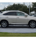 lexus rx 350 2012 beige suv gasoline 6 cylinders front wheel drive shiftable automatic 77074
