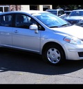 nissan versa 2009 silver hatchback 1 8 s gasoline 4 cylinders front wheel drive automatic 06019