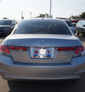 honda accord 2012 silver sedan gasoline 4 cylinders front wheel drive 5 speed automatic 76210