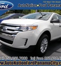 ford edge 2013 white se gasoline 6 cylinders front wheel drive automatic 32401