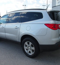 chevrolet traverse 2012 silver lt gasoline 6 cylinders all whee drive automatic 76011