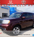 honda pilot 2012 dk  red suv ex l gasoline 6 cylinders front wheel drive 5 speed automatic 76210