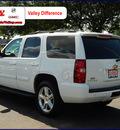 chevrolet tahoe 2007 white suv ltz flex fuel 8 cylinders 4 wheel drive automatic with overdrive 55124