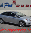 ford focus 2013 silver sedan se flex fuel 4 cylinders front wheel drive automatic 79925