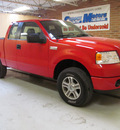 ford f 150 2008 red stx gasoline 8 cylinders 4 wheel drive automatic with overdrive 44883