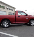 ram 1500 2013 red st flex fuel 6 cylinders 2 wheel drive automatic 60915