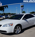 pontiac g6 2009 white sedan gasoline 4 cylinders front wheel drive automatic 76205